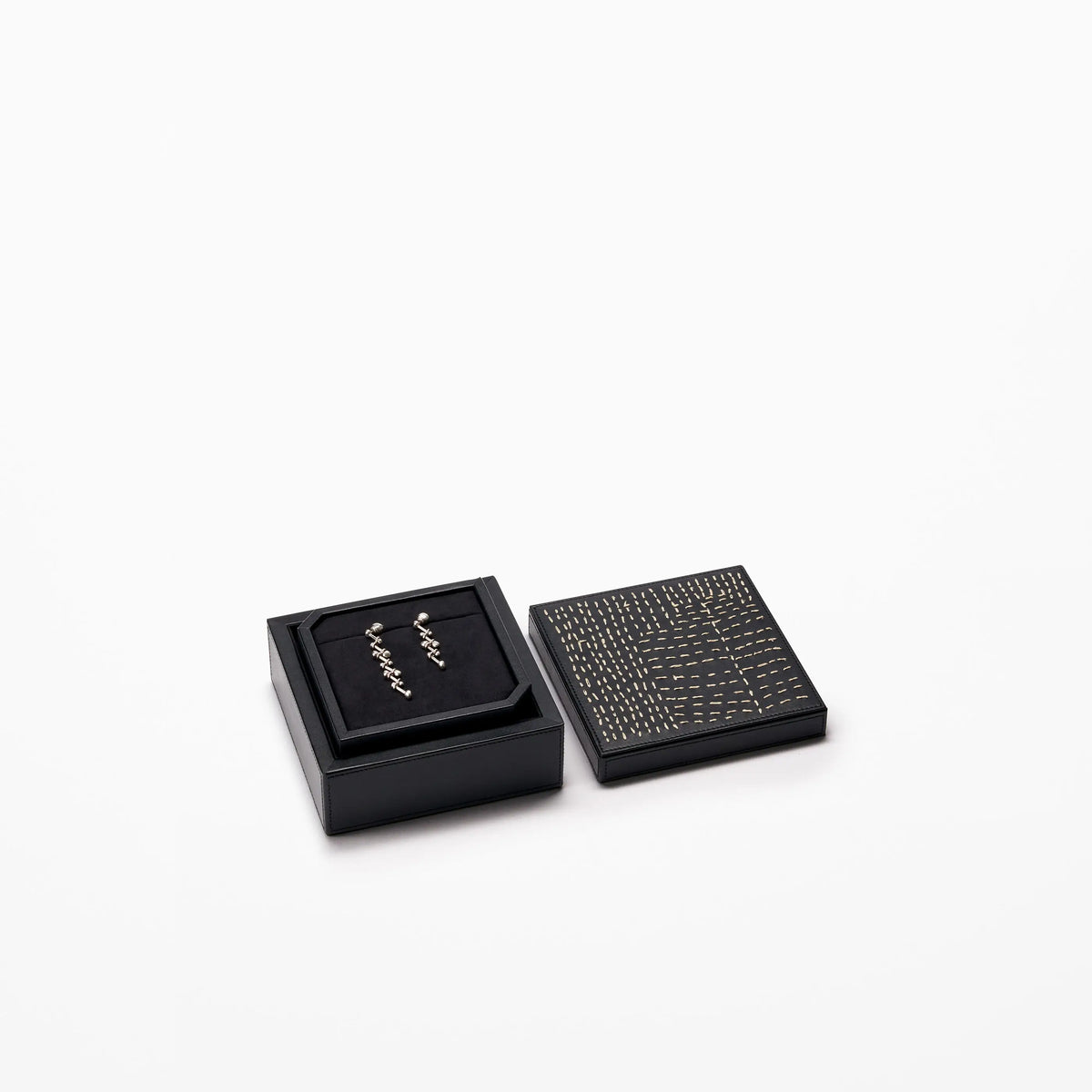 Silver Pendant Earrings